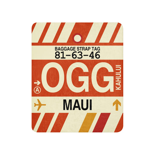Travel Gift Sherpa Blanket • OGG Maui • YHM Designs - Image 01