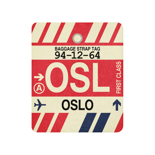 Travel Gift Sherpa Blanket • OSL Oslo Souvenir • YHM Designs - Image 01
