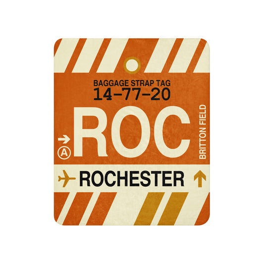 Travel Gift Sherpa Blanket • ROC Rochester • YHM Designs - Image 01