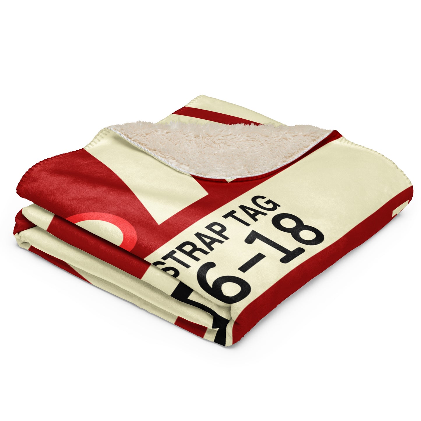 Travel Gift Sherpa Blanket • SAN San Diego • YHM Designs - Image 03