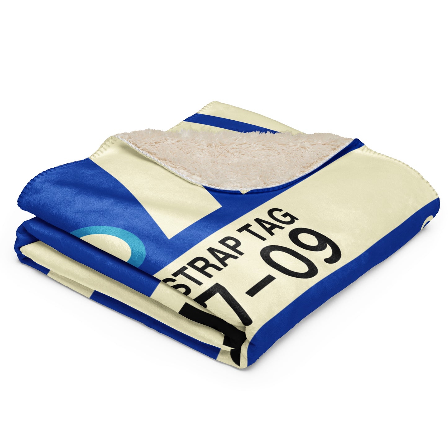 Travel Gift Sherpa Blanket • YHM Hamilton • YHM Designs - Image 03