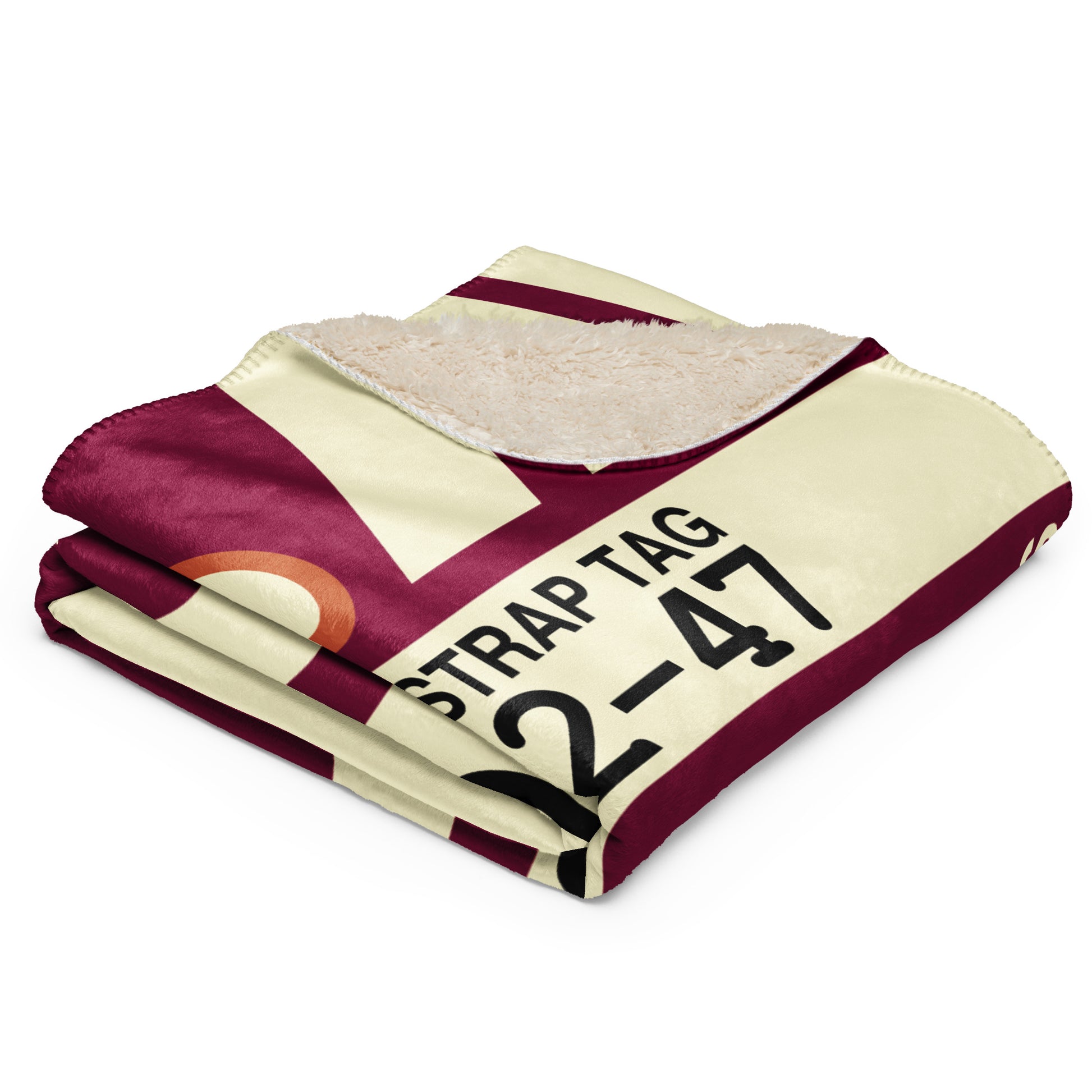 Travel Gift Sherpa Blanket • YQT Thunder Bay • YHM Designs - Image 03