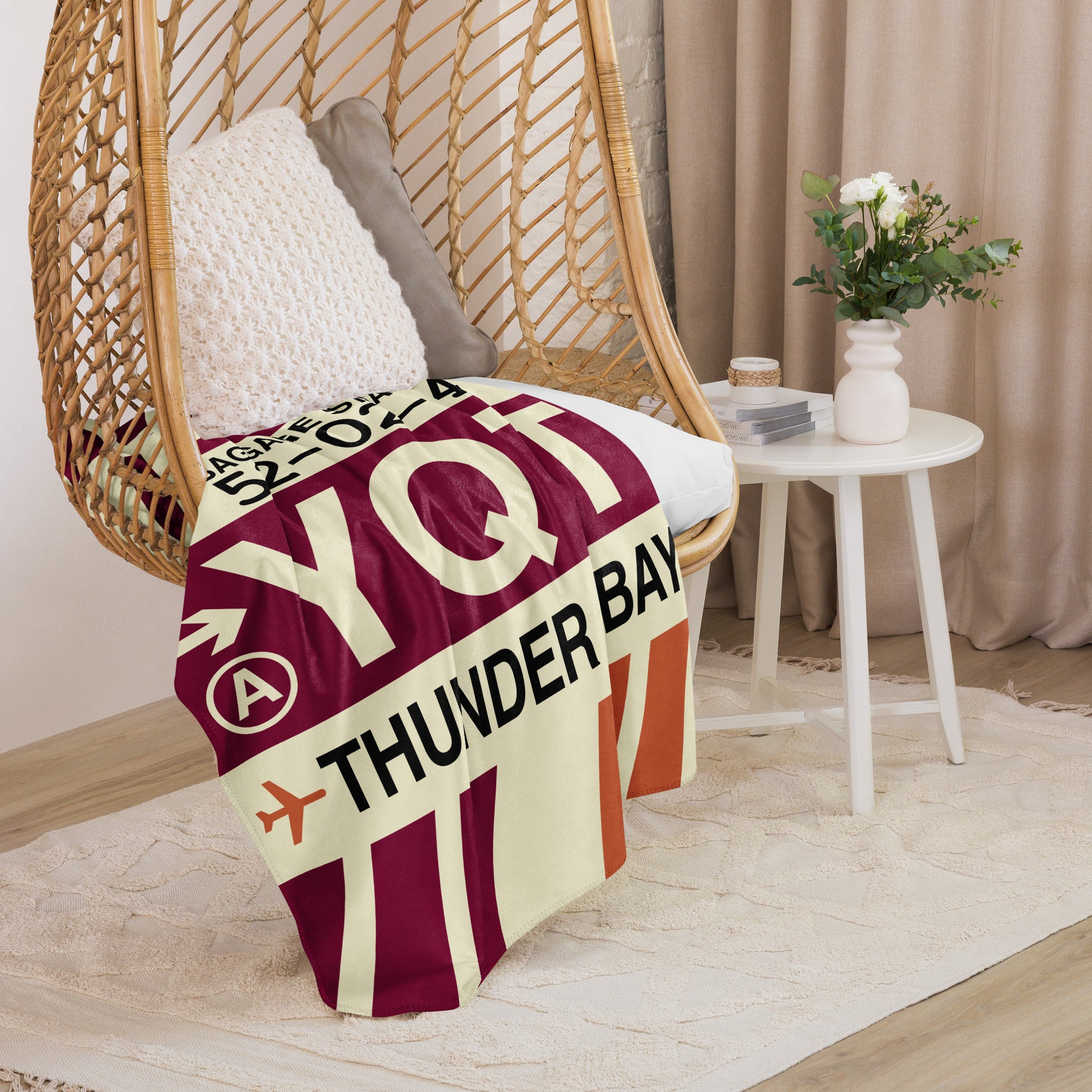 Travel Gift Sherpa Blanket • YQT Thunder Bay • YHM Designs - Image 07