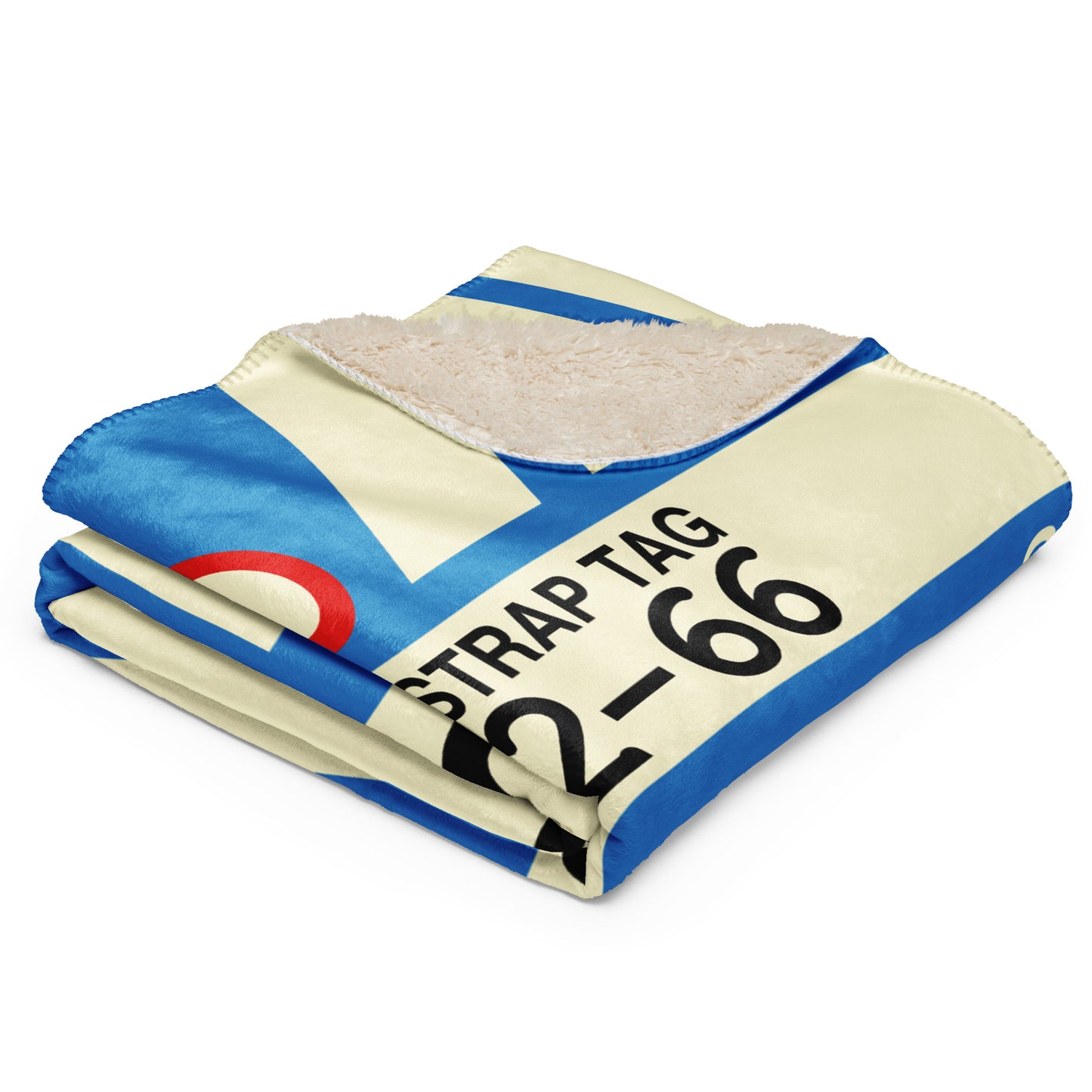 Travel Gift Sherpa Blanket • YYC Calgary • YHM Designs - Image 03
