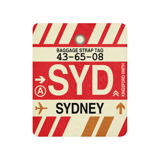 Travel Gift Sherpa Blanket • SYD Sydney • YHM Designs - Image 01