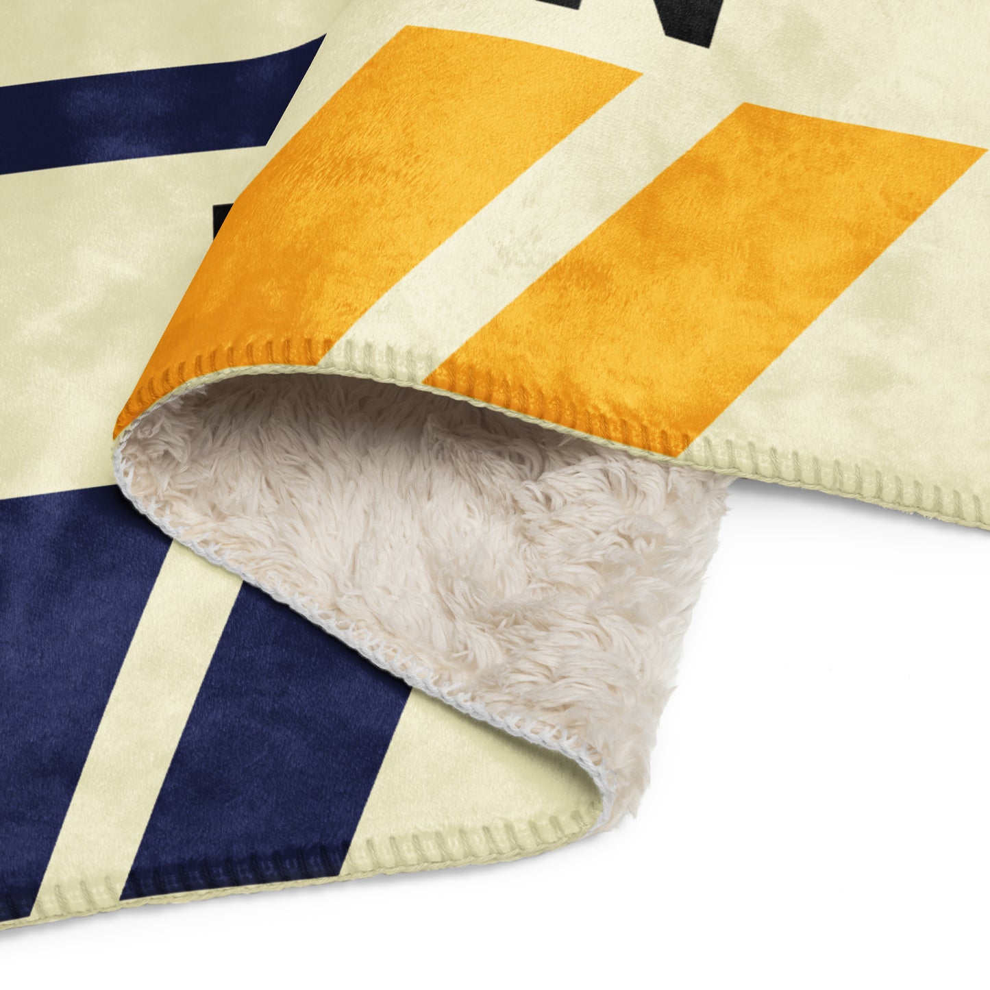 Travel Gift Sherpa Blanket • BER Berlin • YHM Designs - Image 09