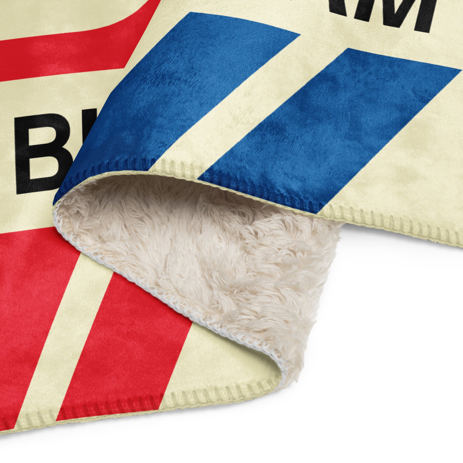 Travel Gift Sherpa Blanket • BHM Birmingham • YHM Designs - Image 09
