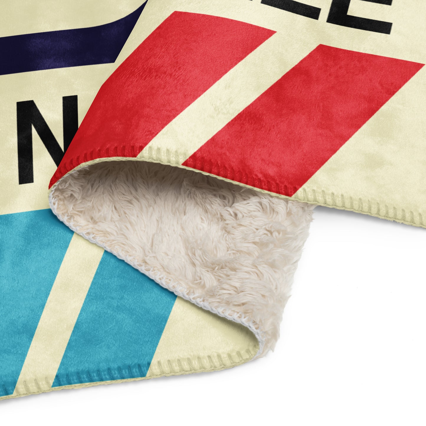 Travel Gift Sherpa Blanket • BNA Nashville • YHM Designs - Image 09