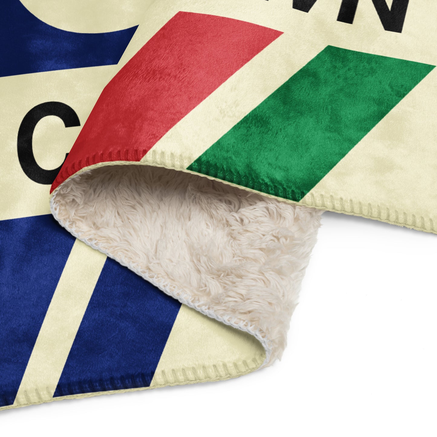 Travel Gift Sherpa Blanket • CPT Cape Town • YHM Designs - Image 09