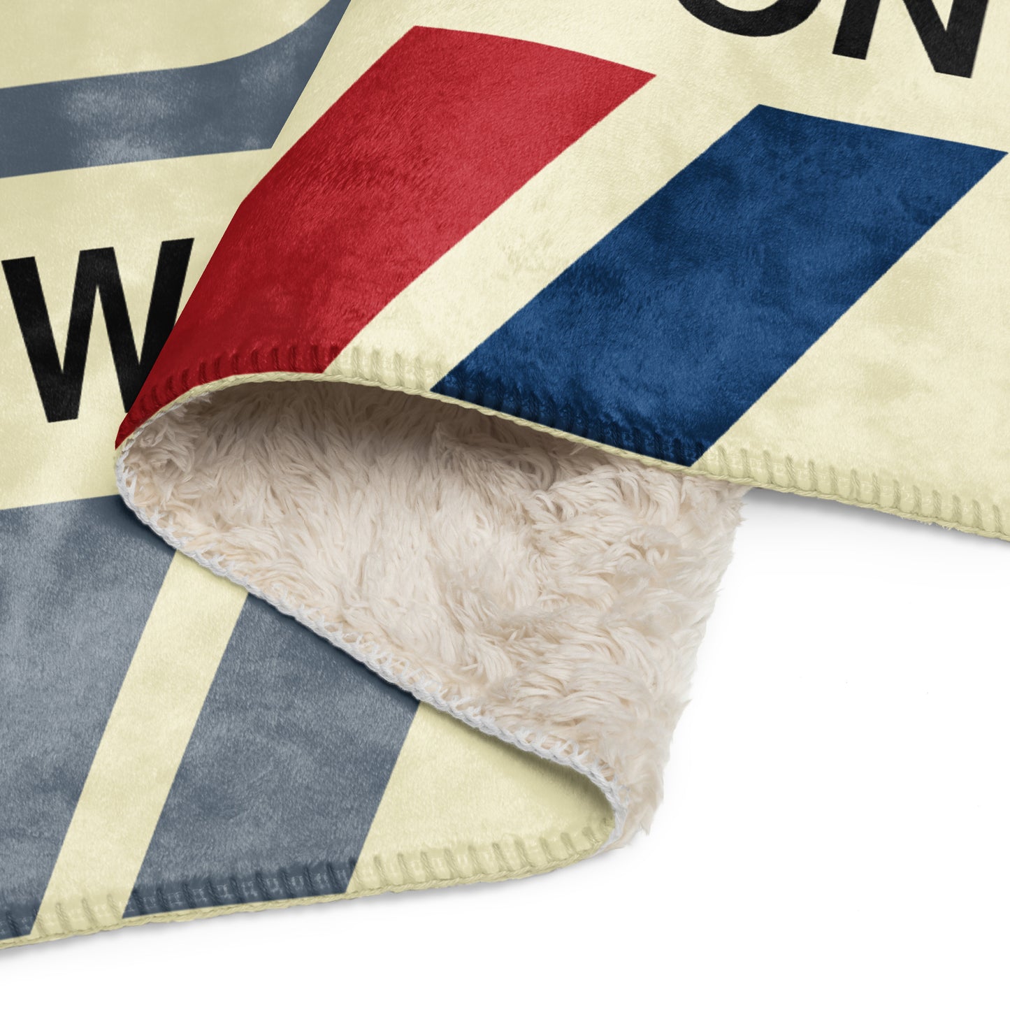 Travel Gift Sherpa Blanket • DCA Washington • YHM Designs - Image 09