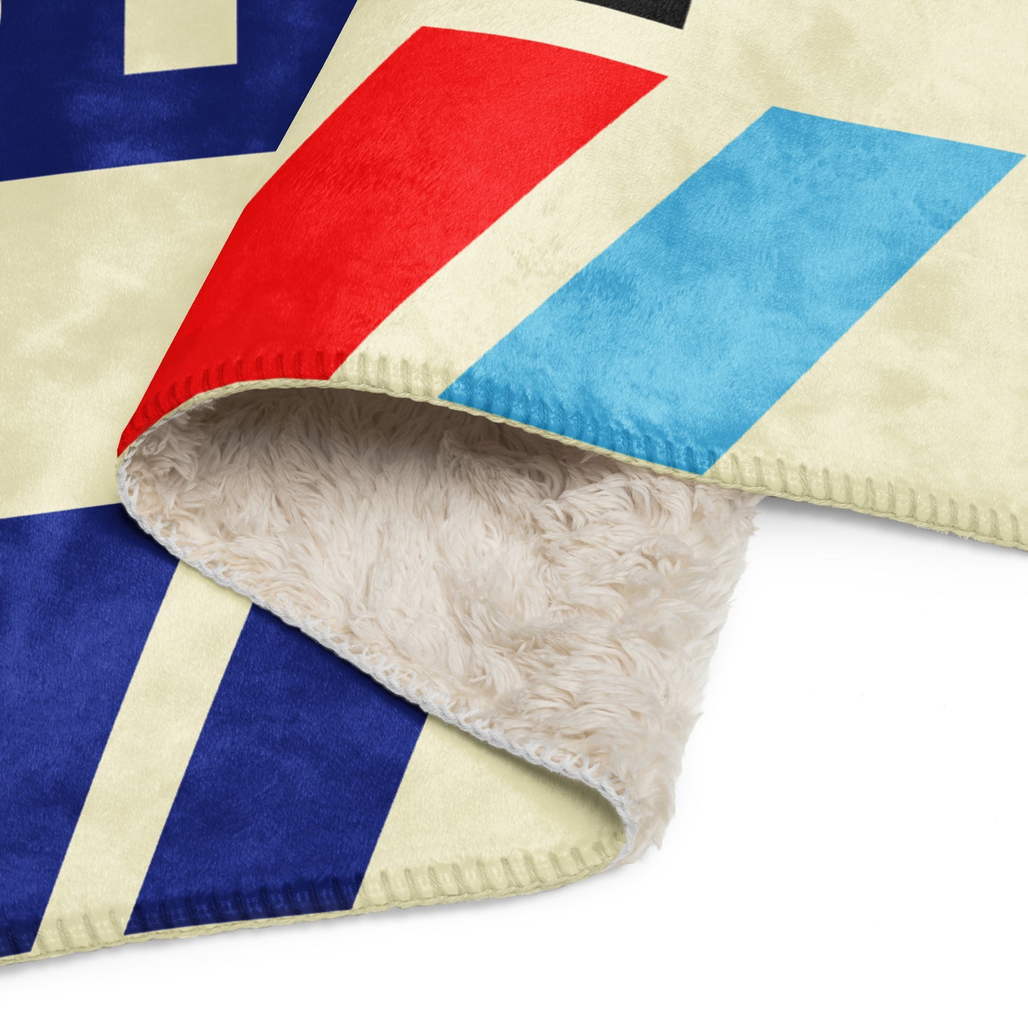 Travel Gift Sherpa Blanket • ICN Seoul • YHM Designs - Image 09