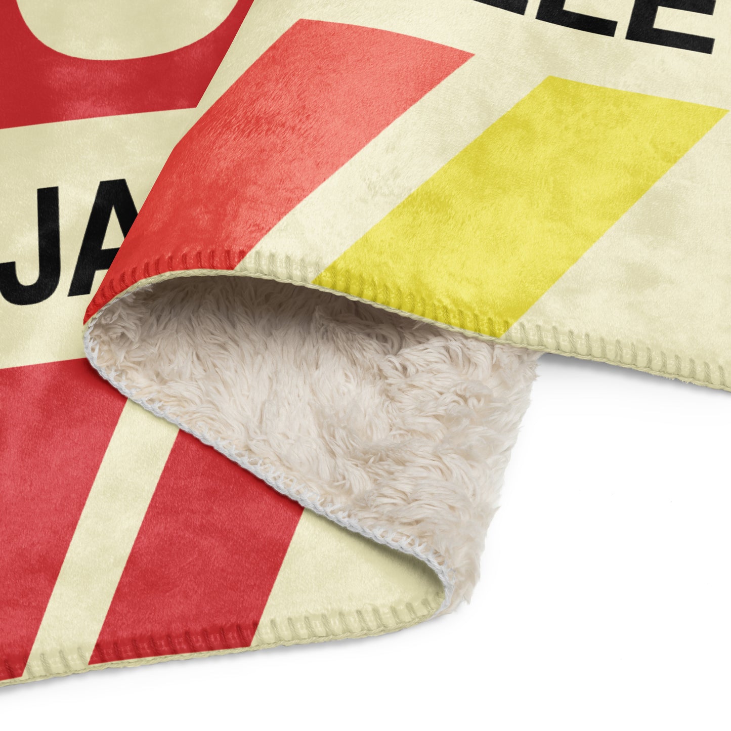 Travel Gift Sherpa Blanket • JAX Jacksonville • YHM Designs - Image 09