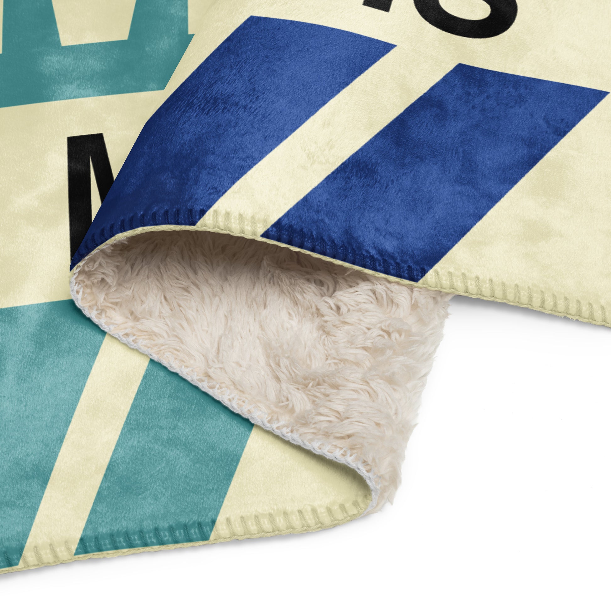 Travel Gift Sherpa Blanket • MEM Memphis • YHM Designs - Image 09