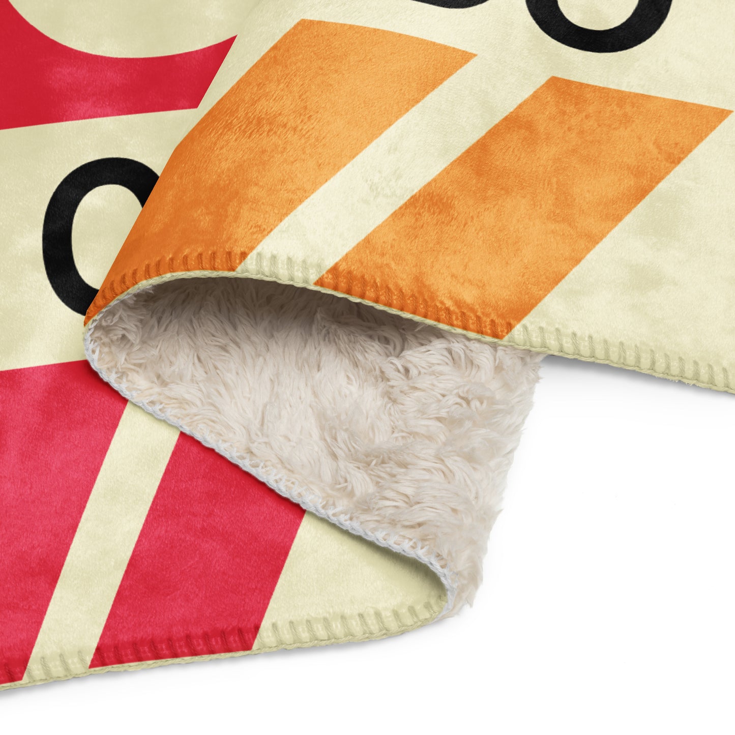 Travel Gift Sherpa Blanket • ORL Orlando • YHM Designs - Image 09