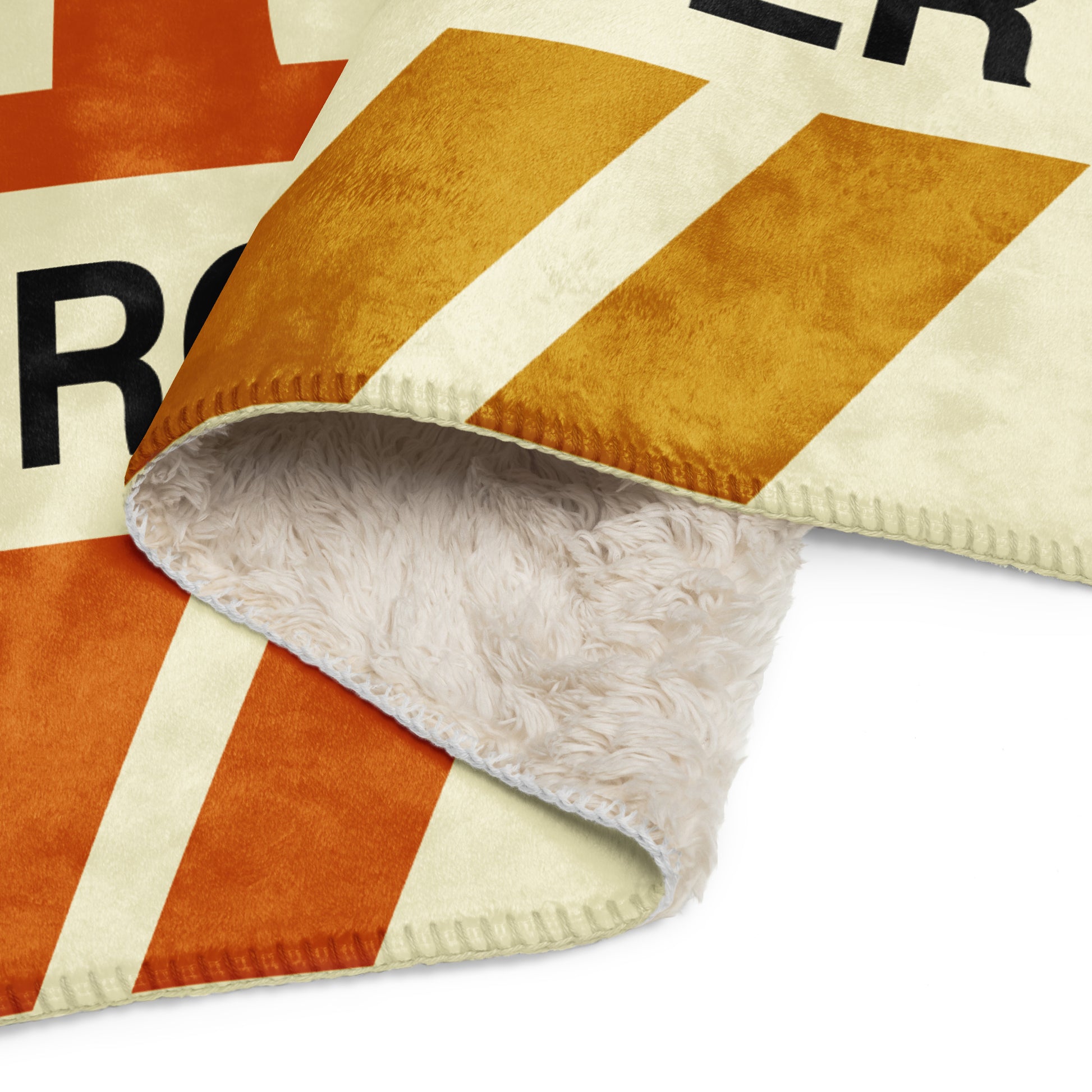 Travel Gift Sherpa Blanket • ROC Rochester • YHM Designs - Image 09