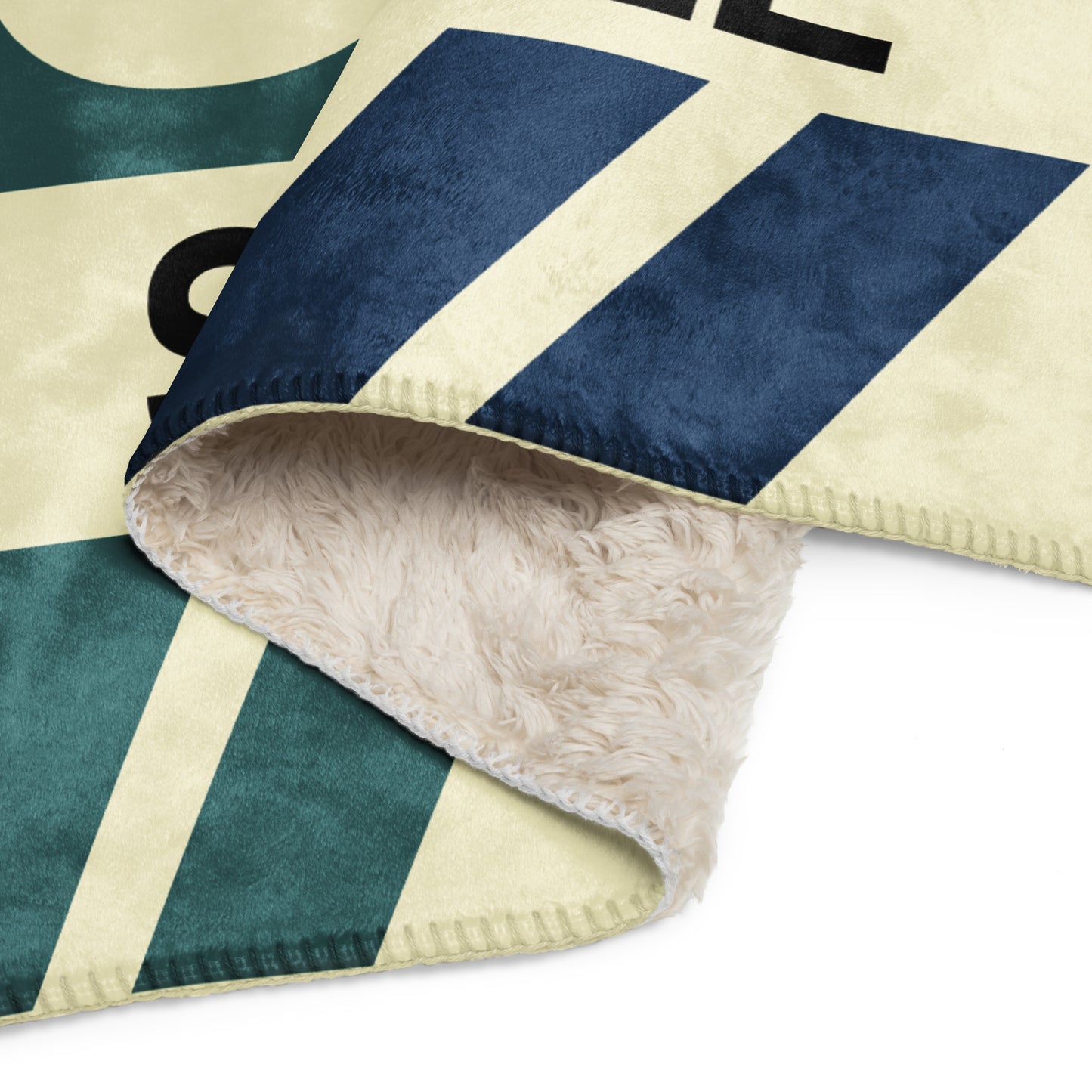 Travel Gift Sherpa Blanket • SEA Seattle • YHM Designs - Image 09