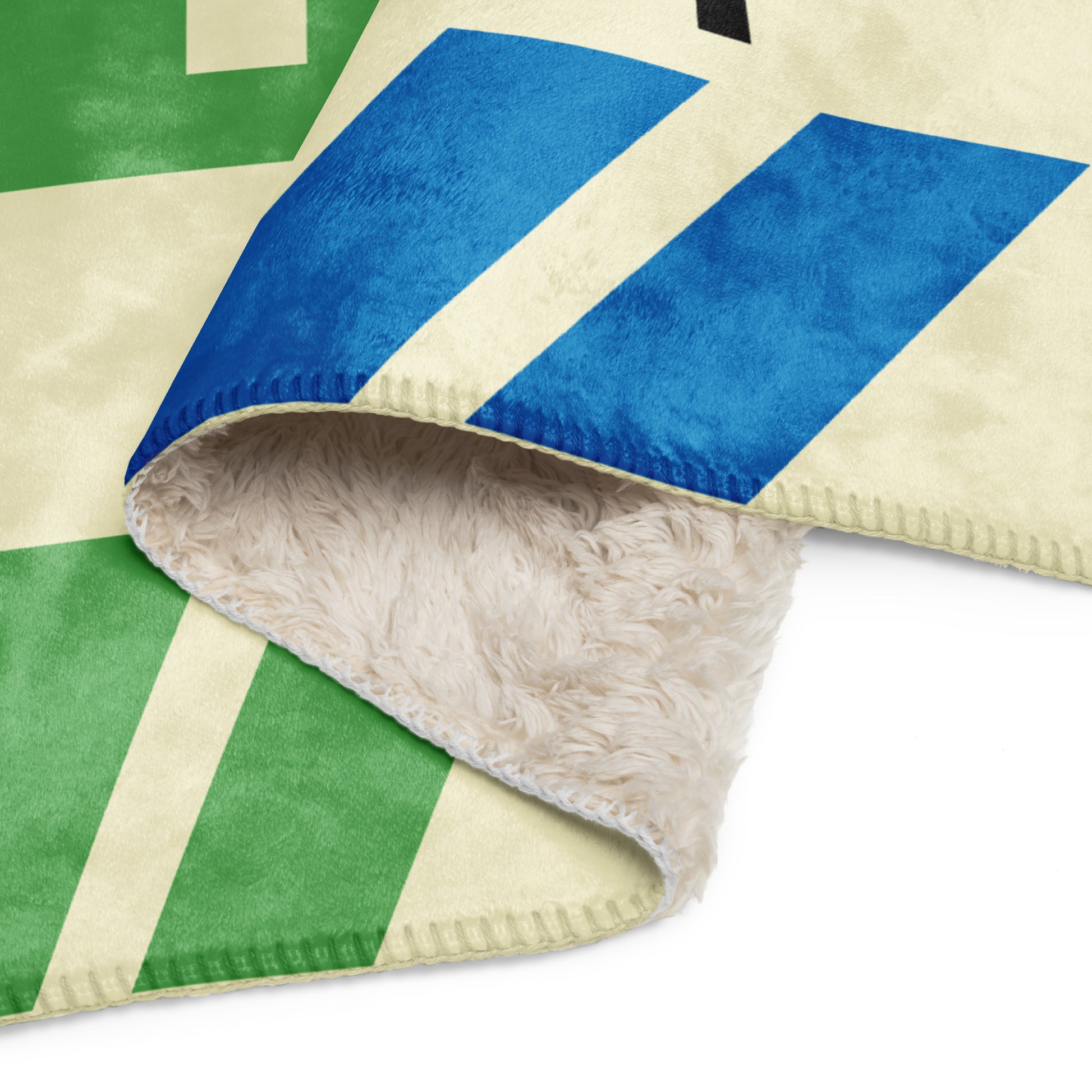 Travel Gift Sherpa Blanket • TPA Tampa • YHM Designs - Image 09
