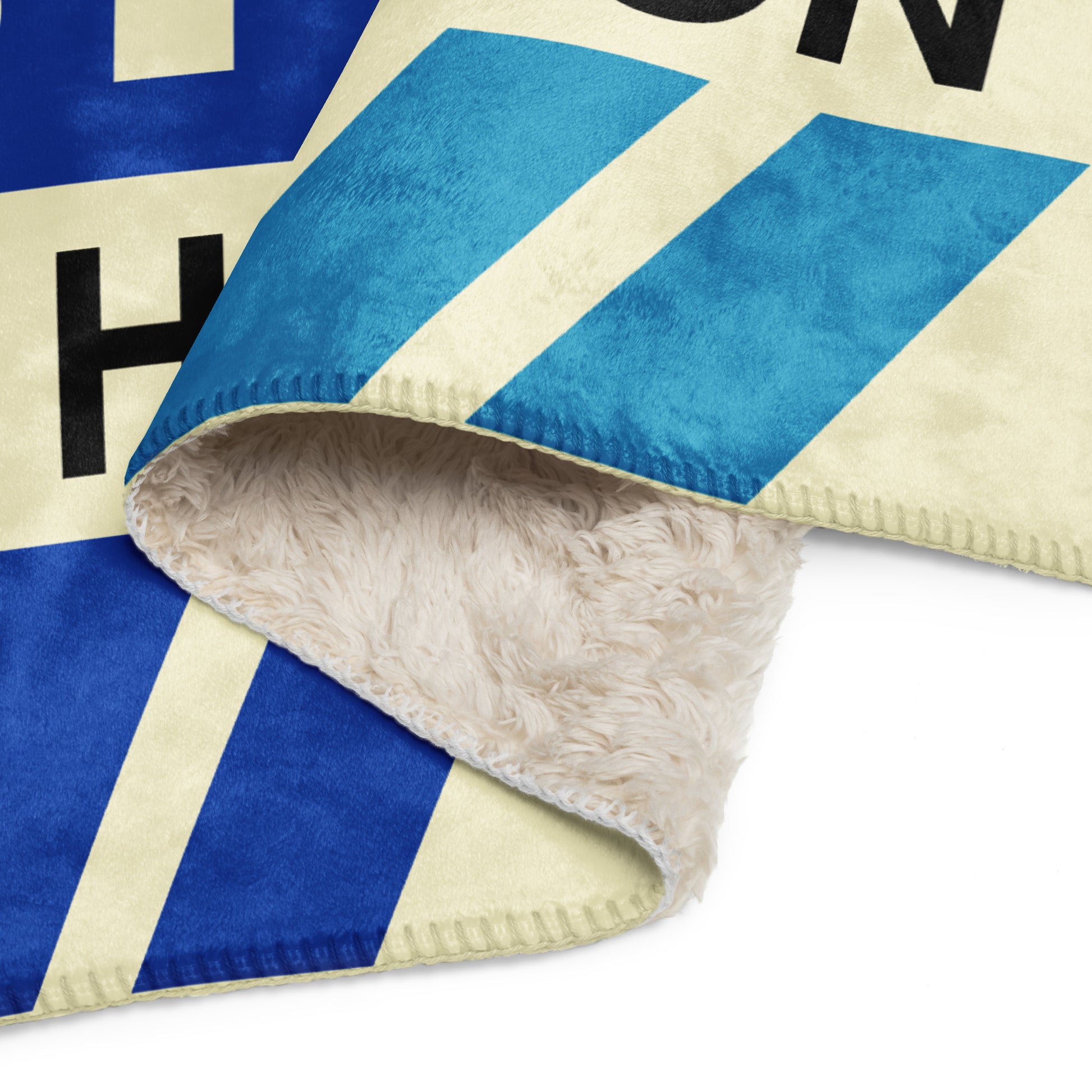Travel Gift Sherpa Blanket • YHM Hamilton • YHM Designs - Image 09