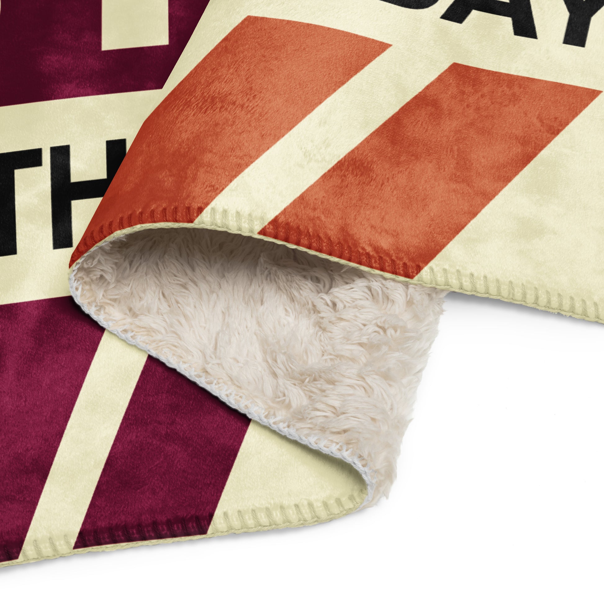 Travel Gift Sherpa Blanket • YQT Thunder Bay • YHM Designs - Image 09