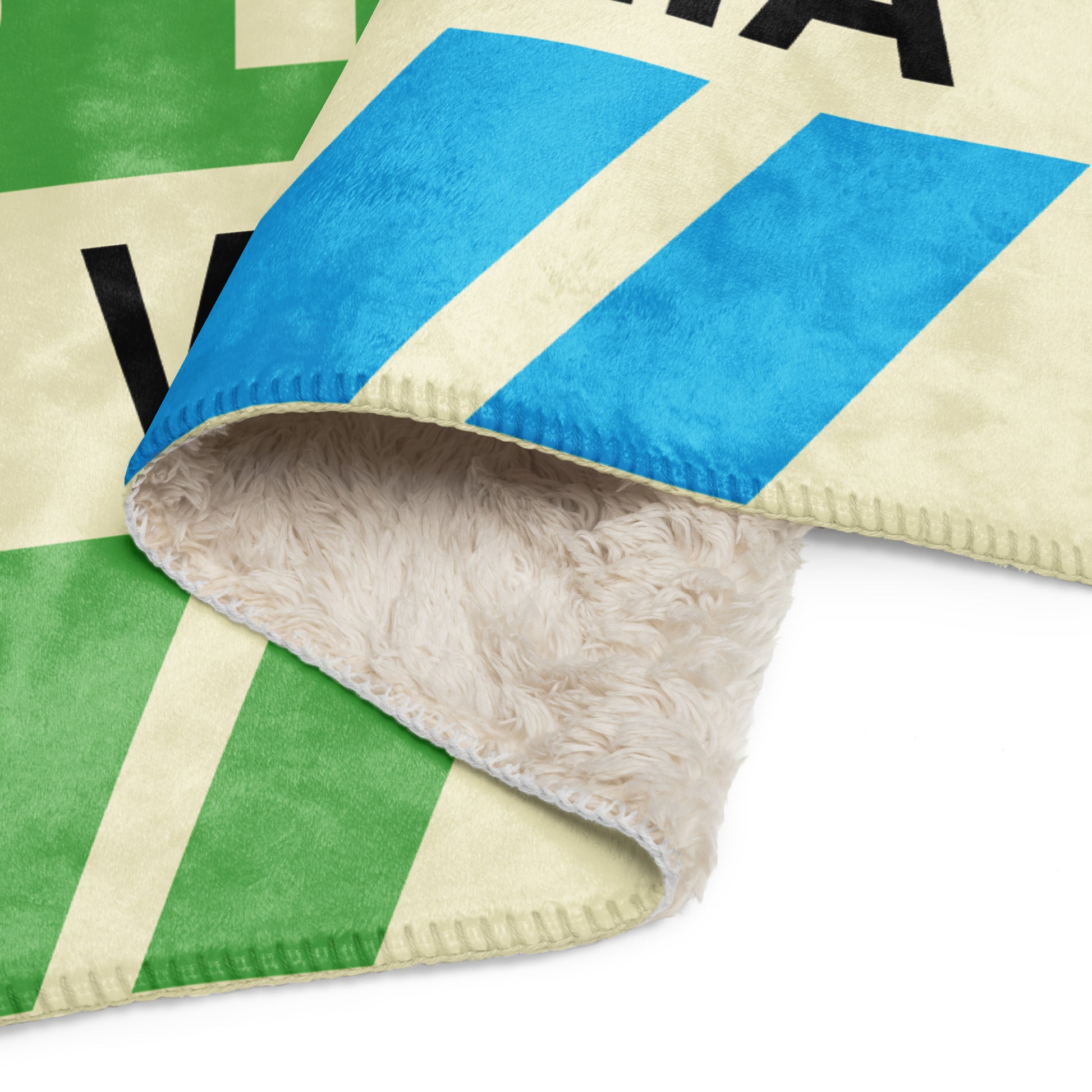 Travel Gift Sherpa Blanket • YYJ Victoria • YHM Designs - Image 09