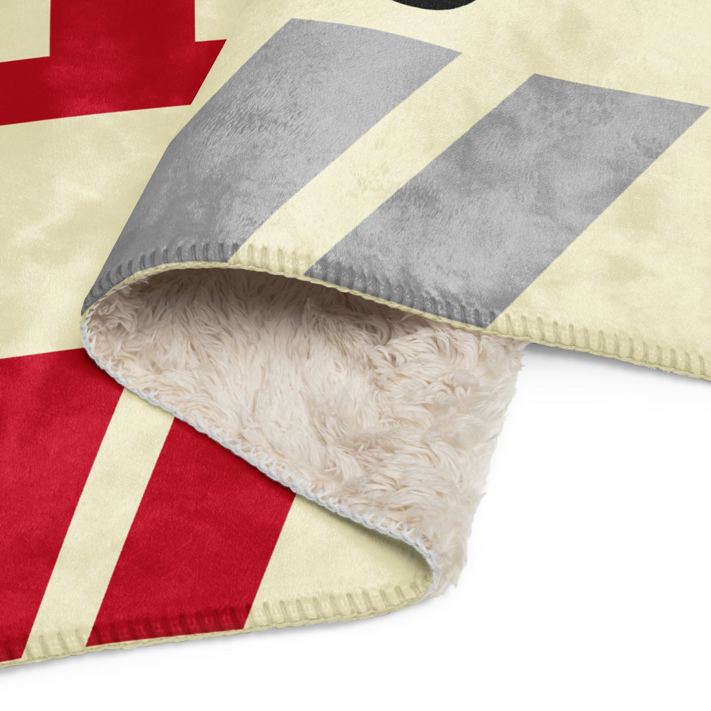 HND Tokyo Sherpa Blanket • Jet Age Baggage Tag Design • YHM Designs - Image 09