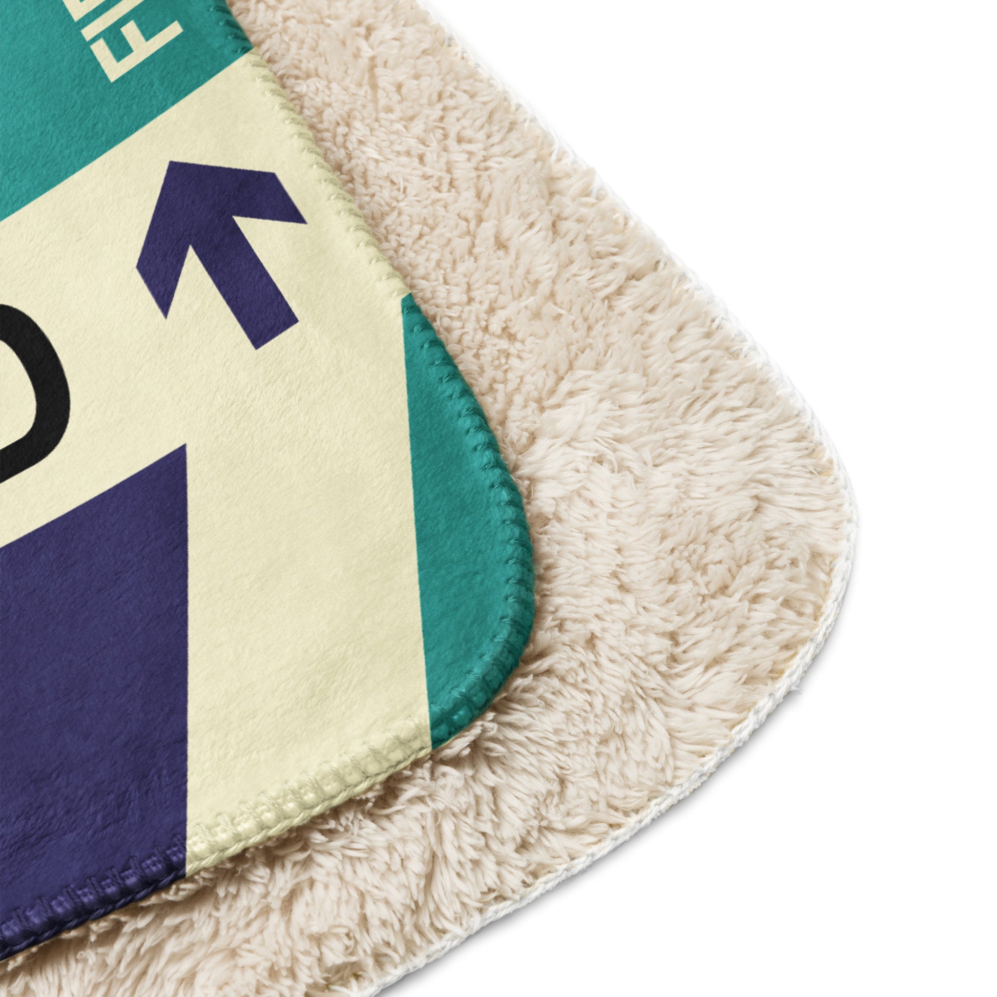 Travel Gift Sherpa Blanket • AKL Auckland • YHM Designs - Image 10