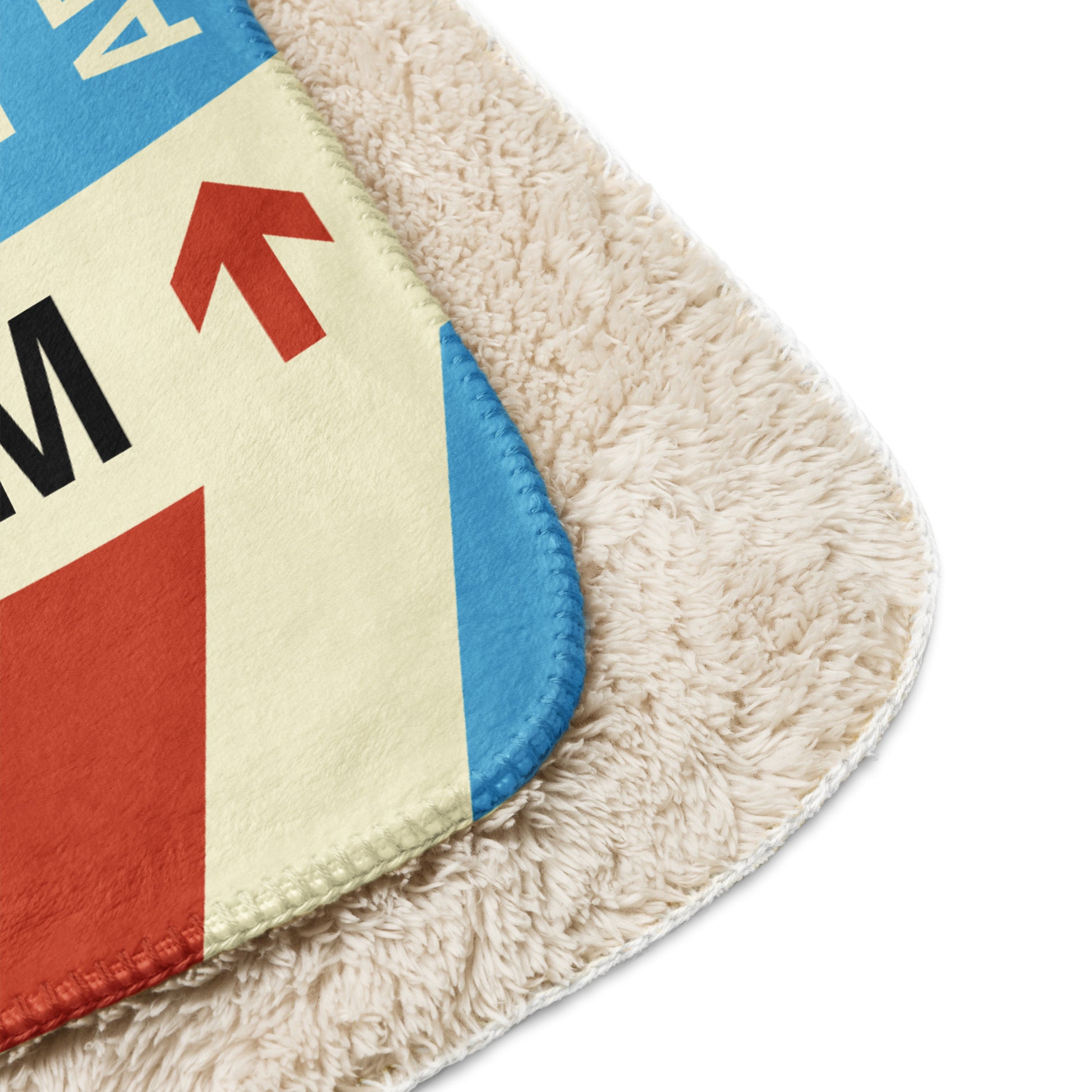 Travel Gift Sherpa Blanket • ARN Stockholm • YHM Designs - Image 10