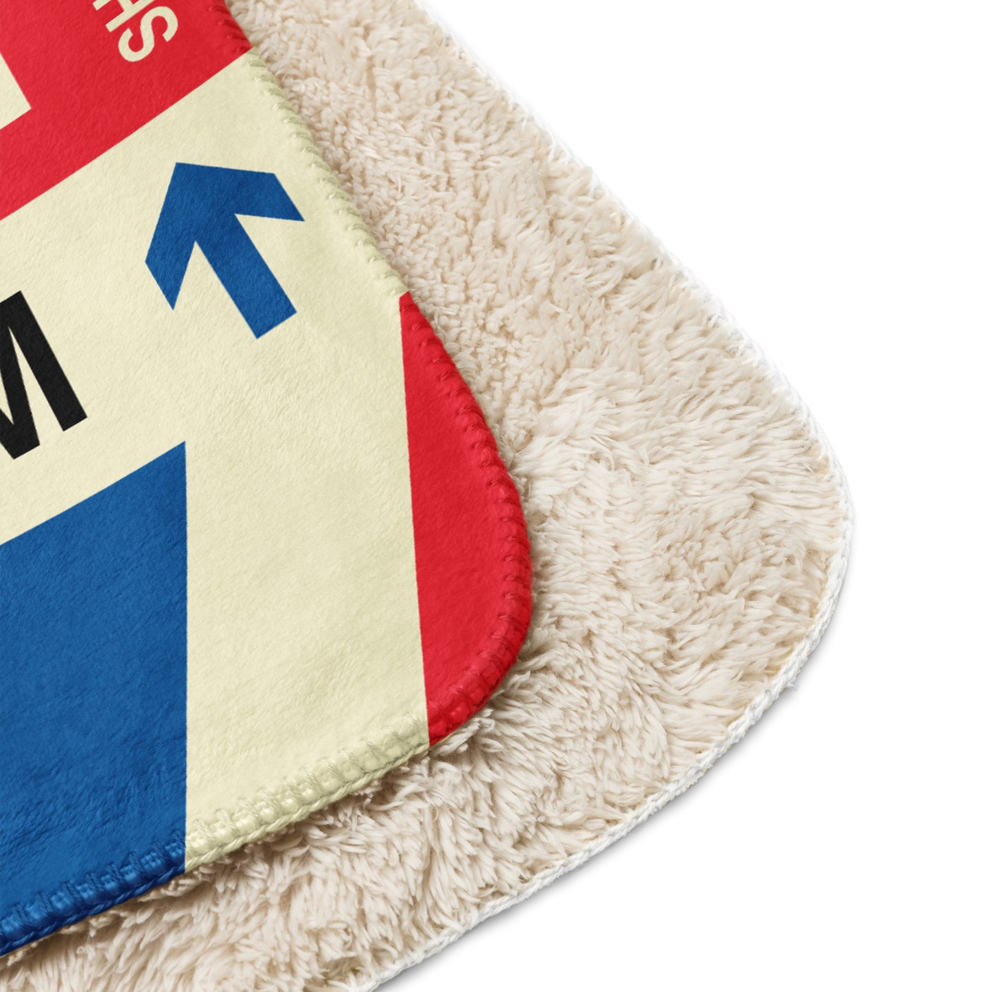 Travel Gift Sherpa Blanket • BHM Birmingham • YHM Designs - Image 10