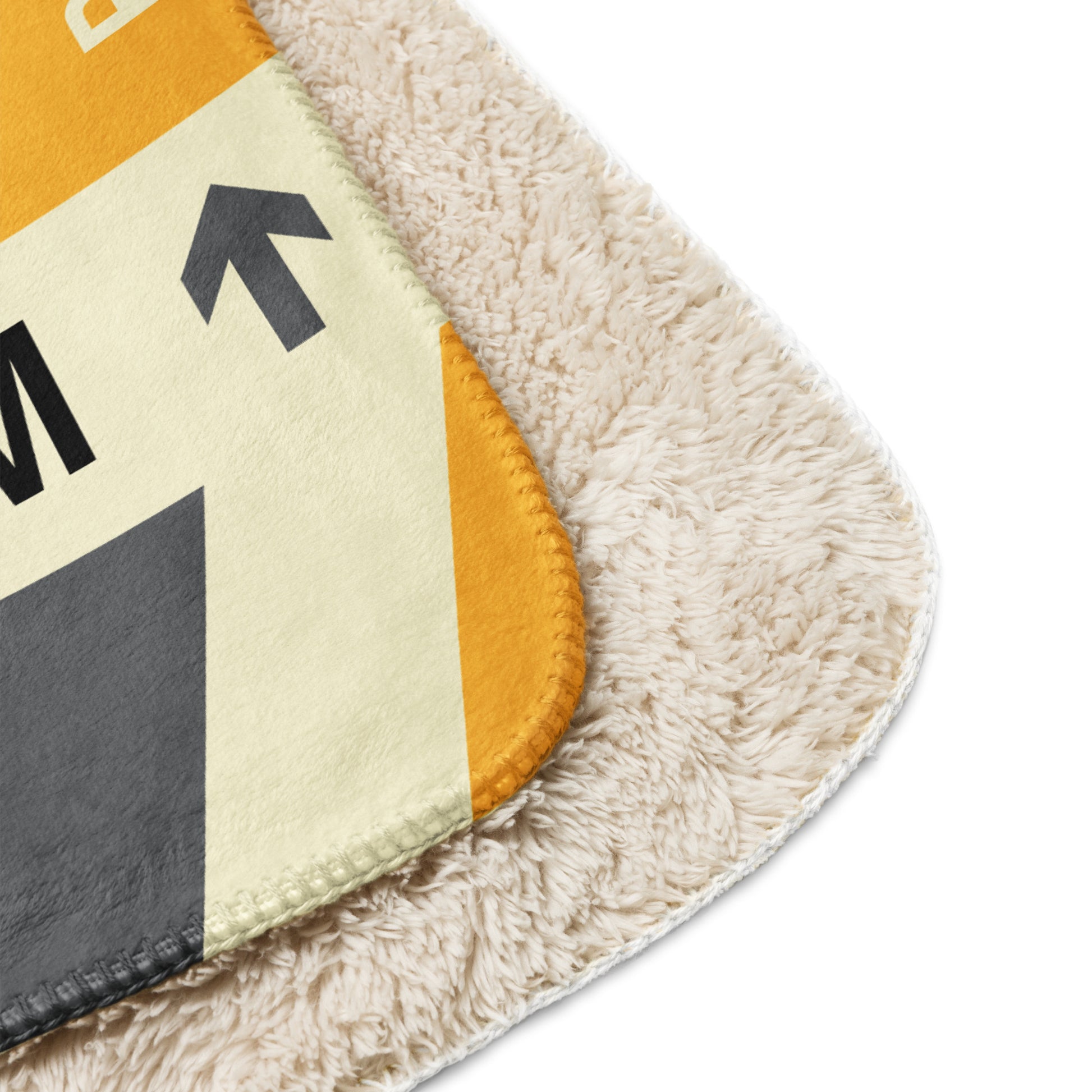 Travel Gift Sherpa Blanket • BHX Birmingham • YHM Designs - Image 10