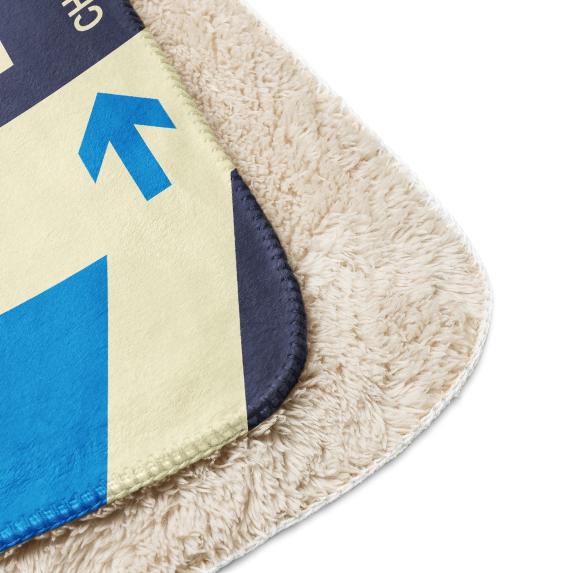 Travel Gift Sherpa Blanket • CDG Paris • YHM Designs - Image 10