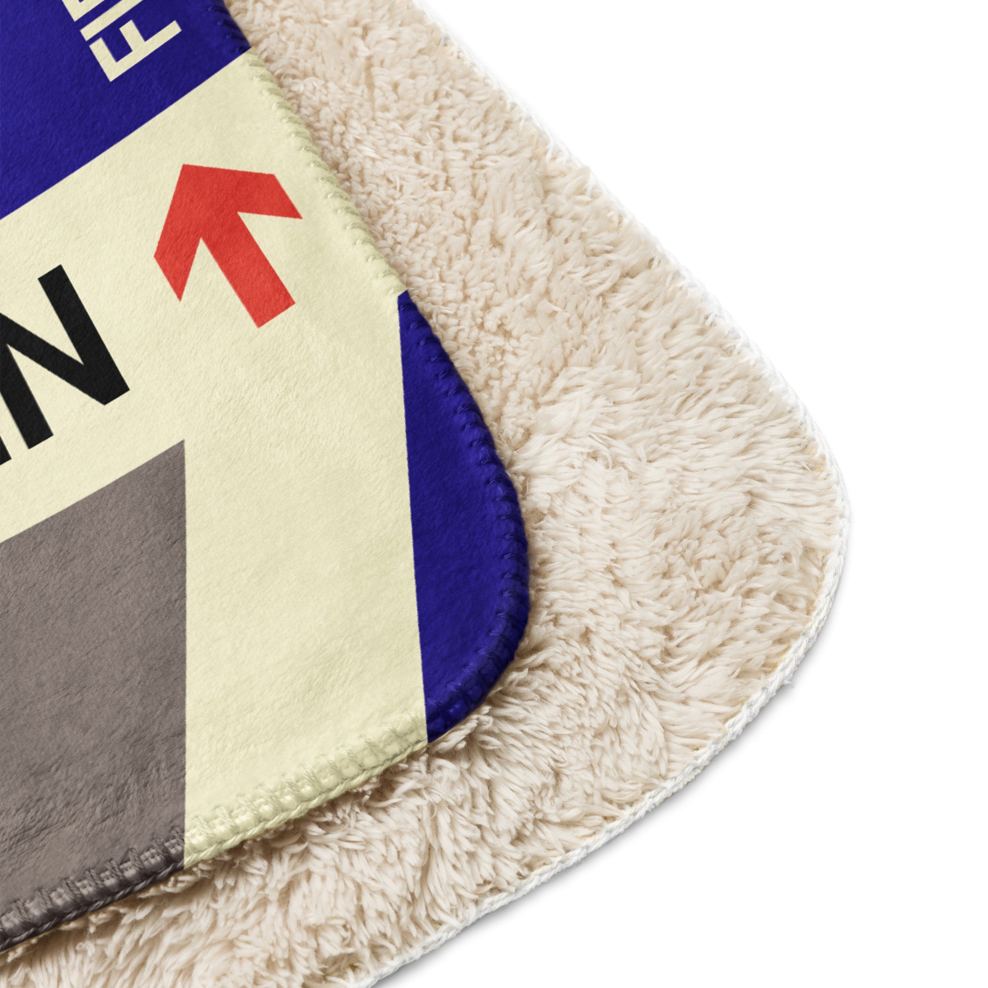 Travel Gift Sherpa Blanket • CPH Copenhagen • YHM Designs - Image 10