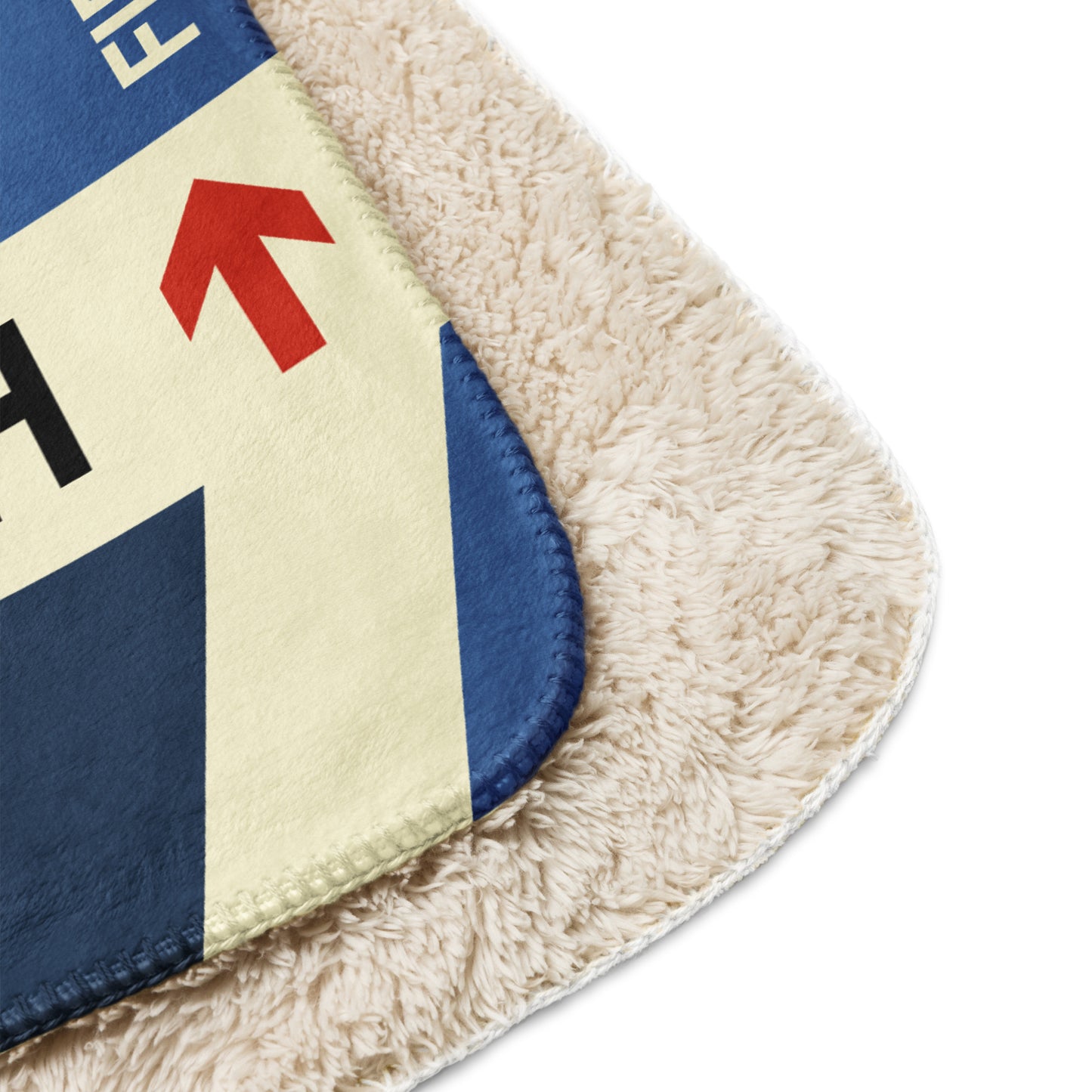 Travel Gift Sherpa Blanket • EDI Edinburgh Souvenir • YHM Designs - Image 10