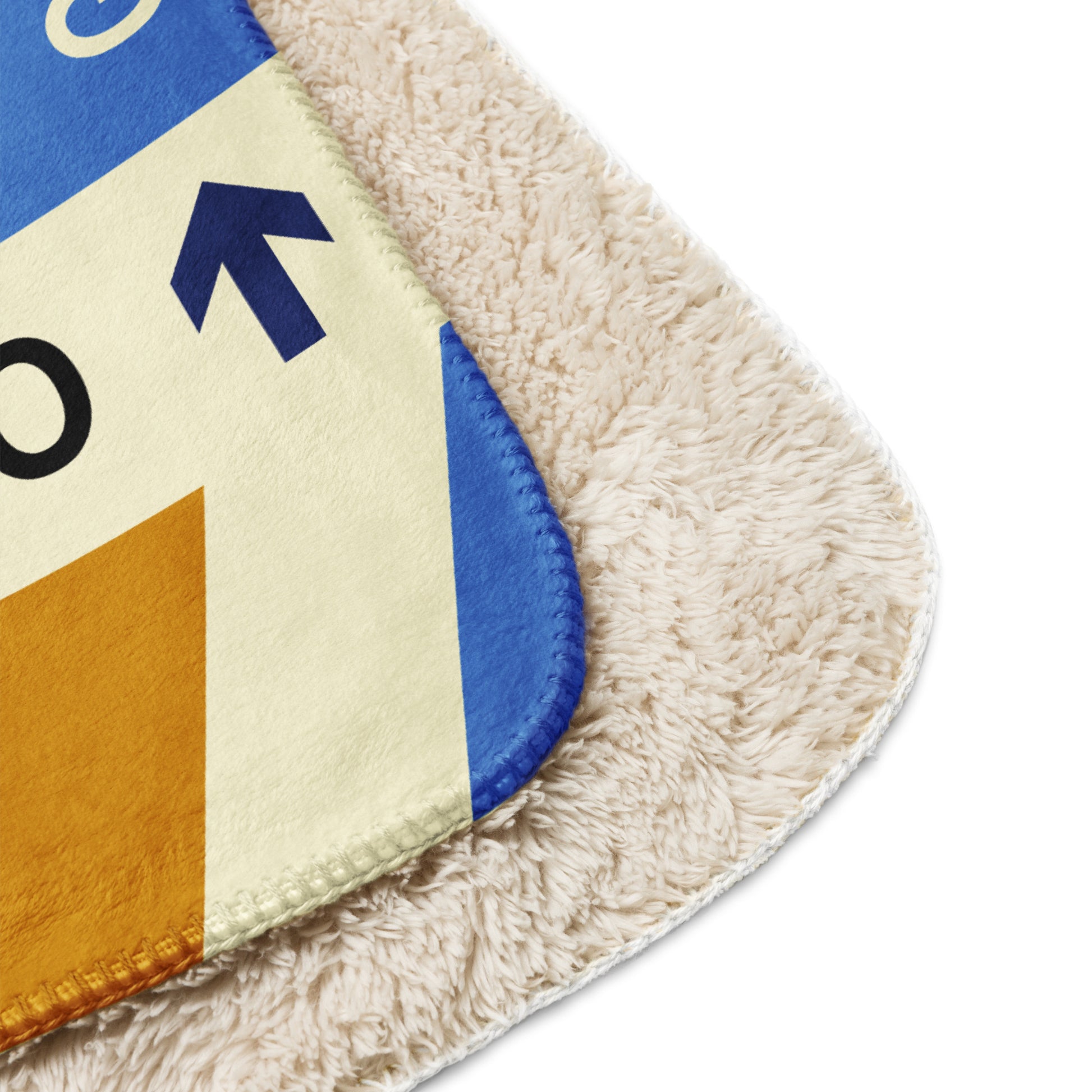 Travel Gift Sherpa Blanket • GIG Rio de Janeiro Souvenir • YHM Designs - Image 10