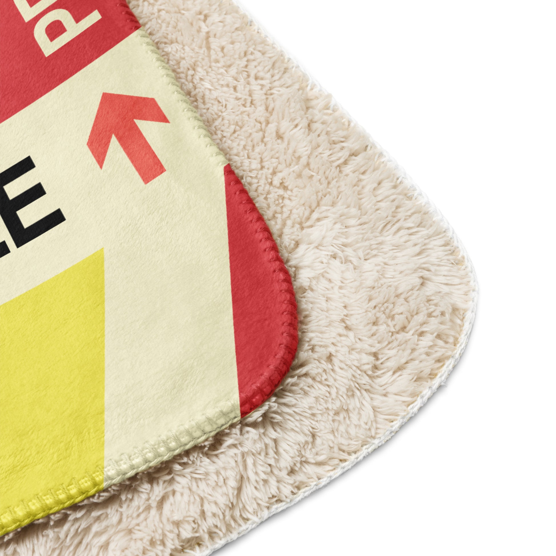 Travel Gift Sherpa Blanket • JAX Jacksonville • YHM Designs - Image 10