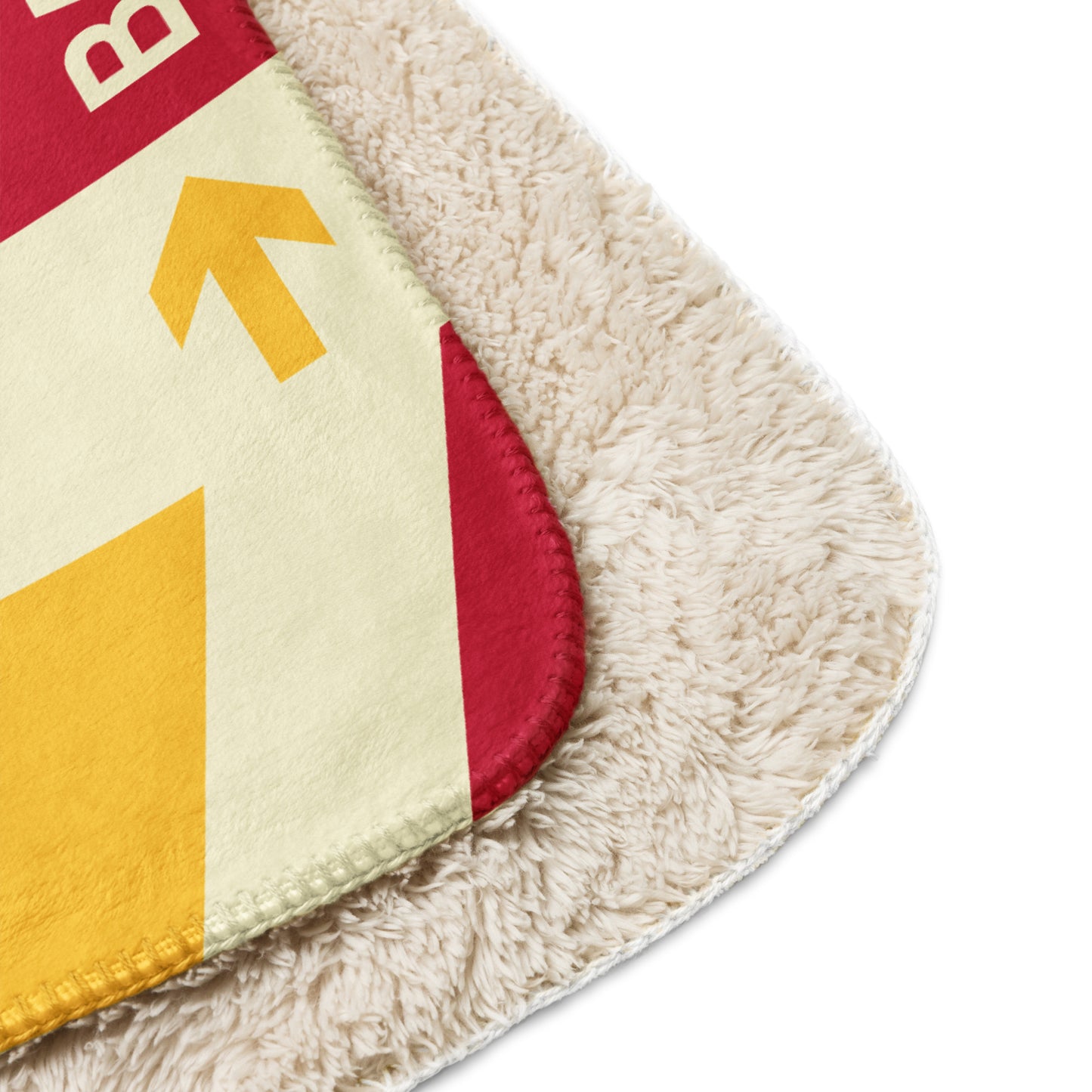 Travel Gift Sherpa Blanket • MAD Madrid • YHM Designs - Image 10