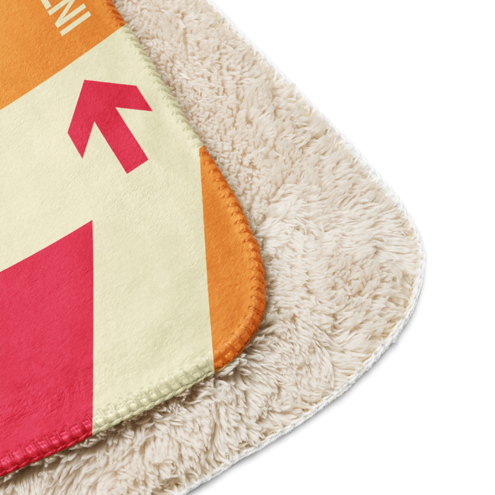 Travel Gift Sherpa Blanket • MIA Miami • YHM Designs - Image 10