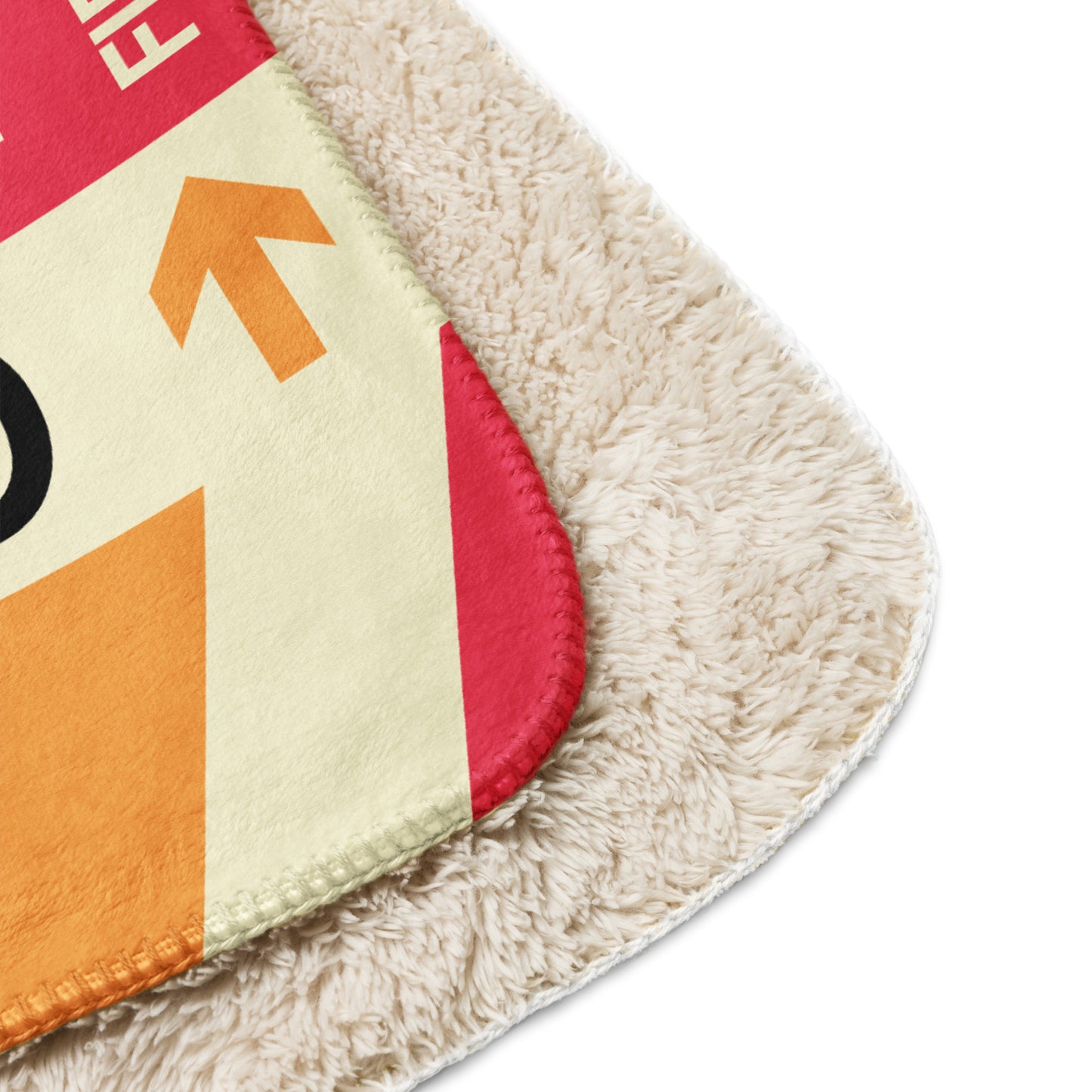 Travel Gift Sherpa Blanket • ORL Orlando • YHM Designs - Image 10