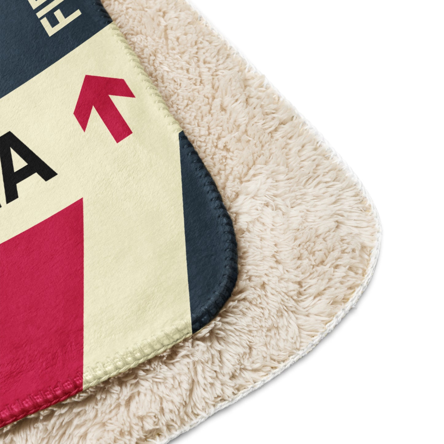 Travel Gift Sherpa Blanket • PHL Philadelphia • YHM Designs - Image 10