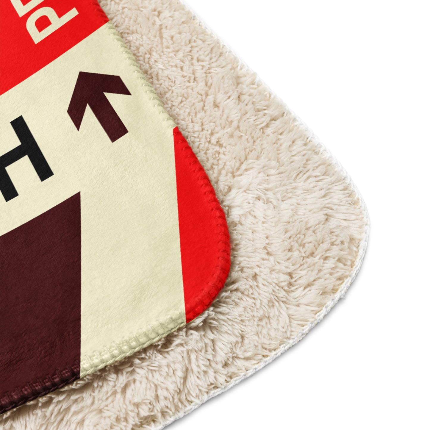 Travel Gift Sherpa Blanket • PIT Pittsburgh Souvenir • YHM Designs - Image 10