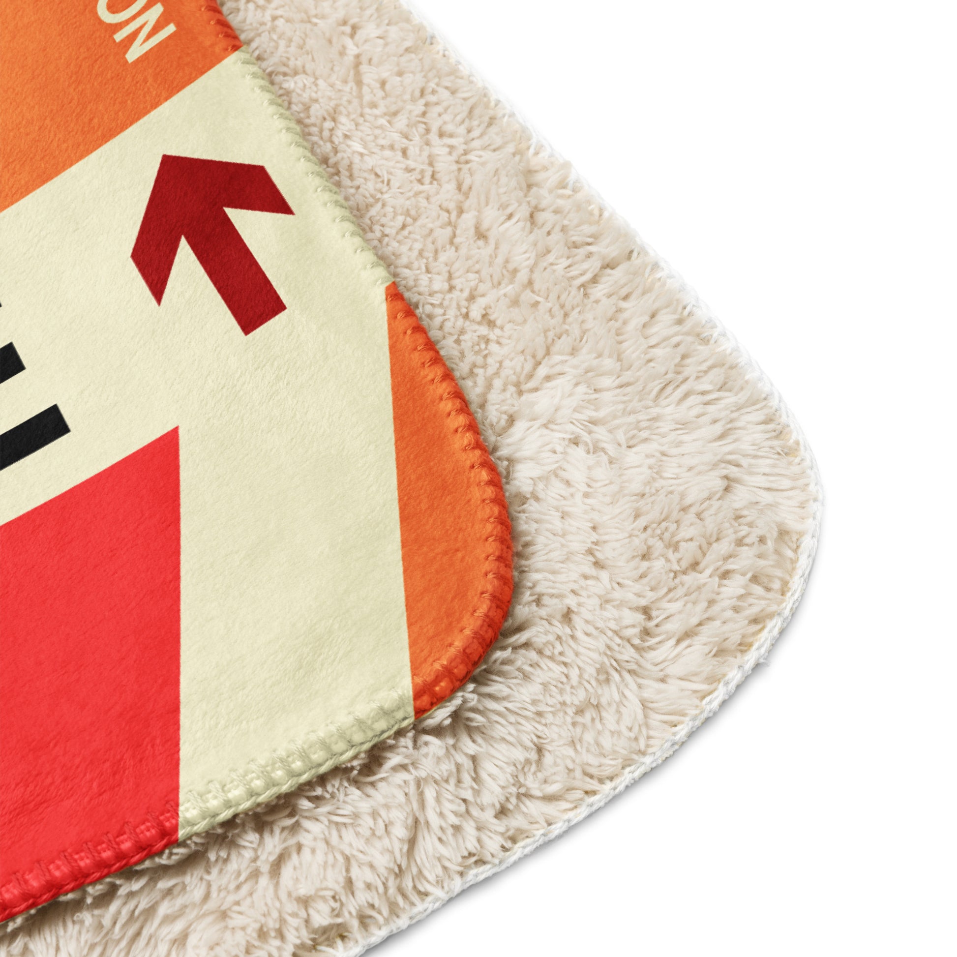 Travel Gift Sherpa Blanket • SJC San Jose • YHM Designs - Image 10