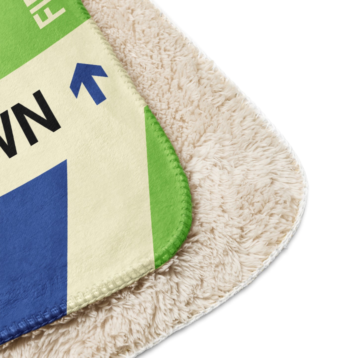 Travel Gift Sherpa Blanket • YYG Charlottetown • YHM Designs - Image 10