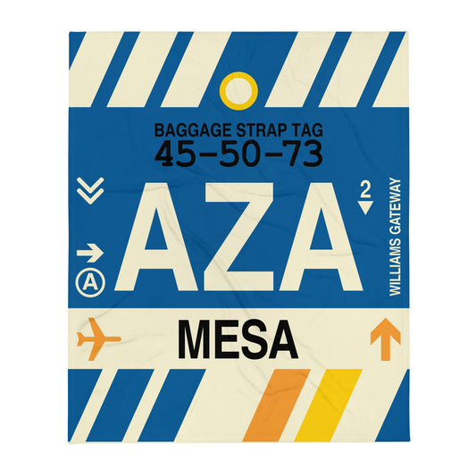 Travel Gift Throw Blanket • AZA Mesa • YHM Designs - Image 01