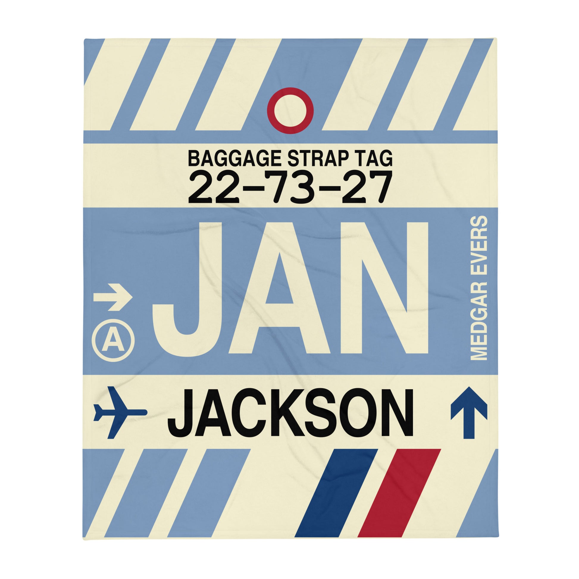 Travel Gift Throw Blanket • JAN Jackson • YHM Designs - Image 01