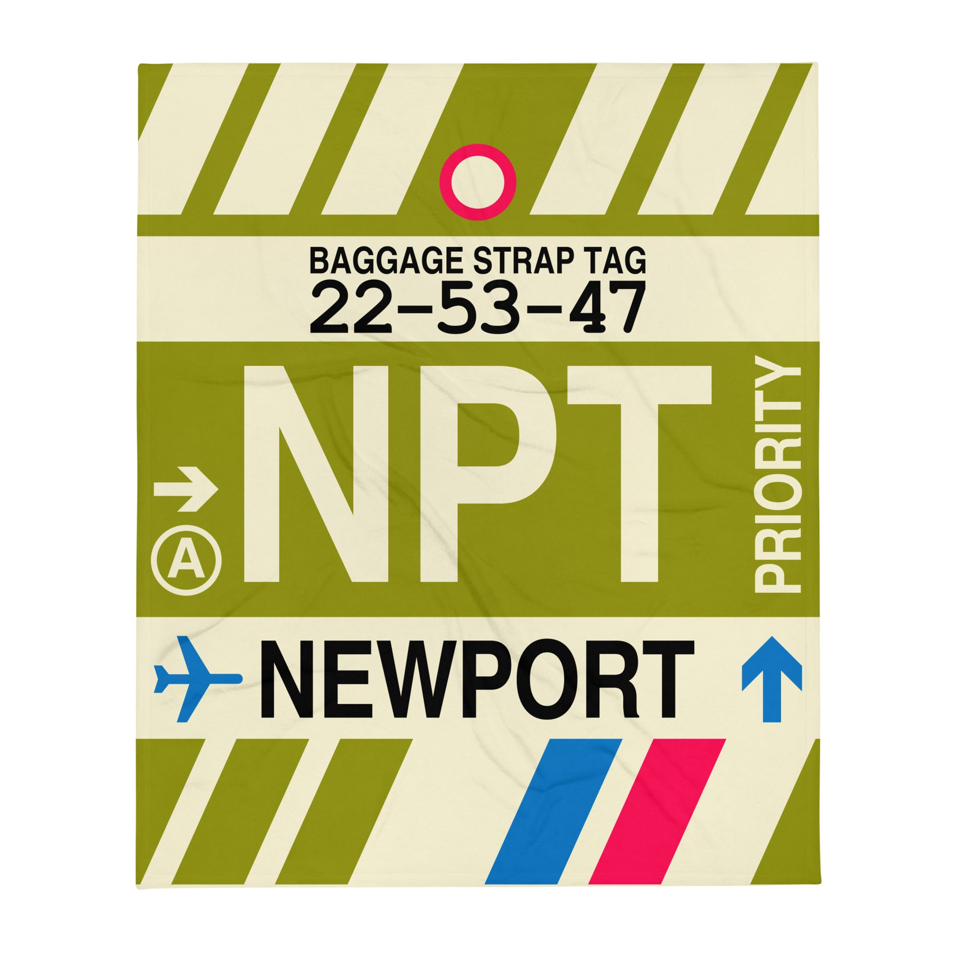 Travel Gift Throw Blanket • NPT Newport • YHM Designs - Image 01