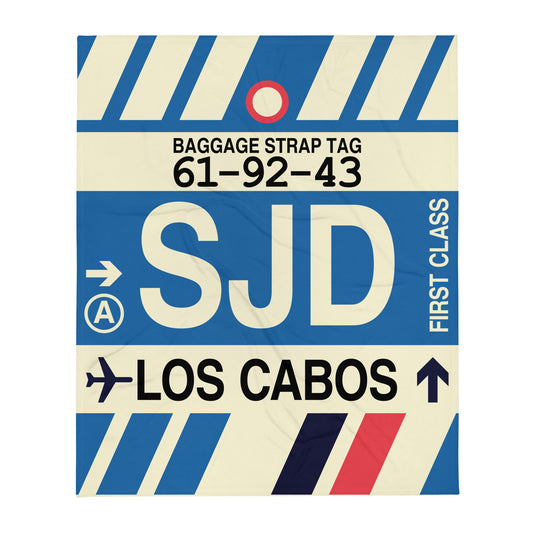Travel Gift Throw Blanket • SJD Los Cabos • YHM Designs - Image 01