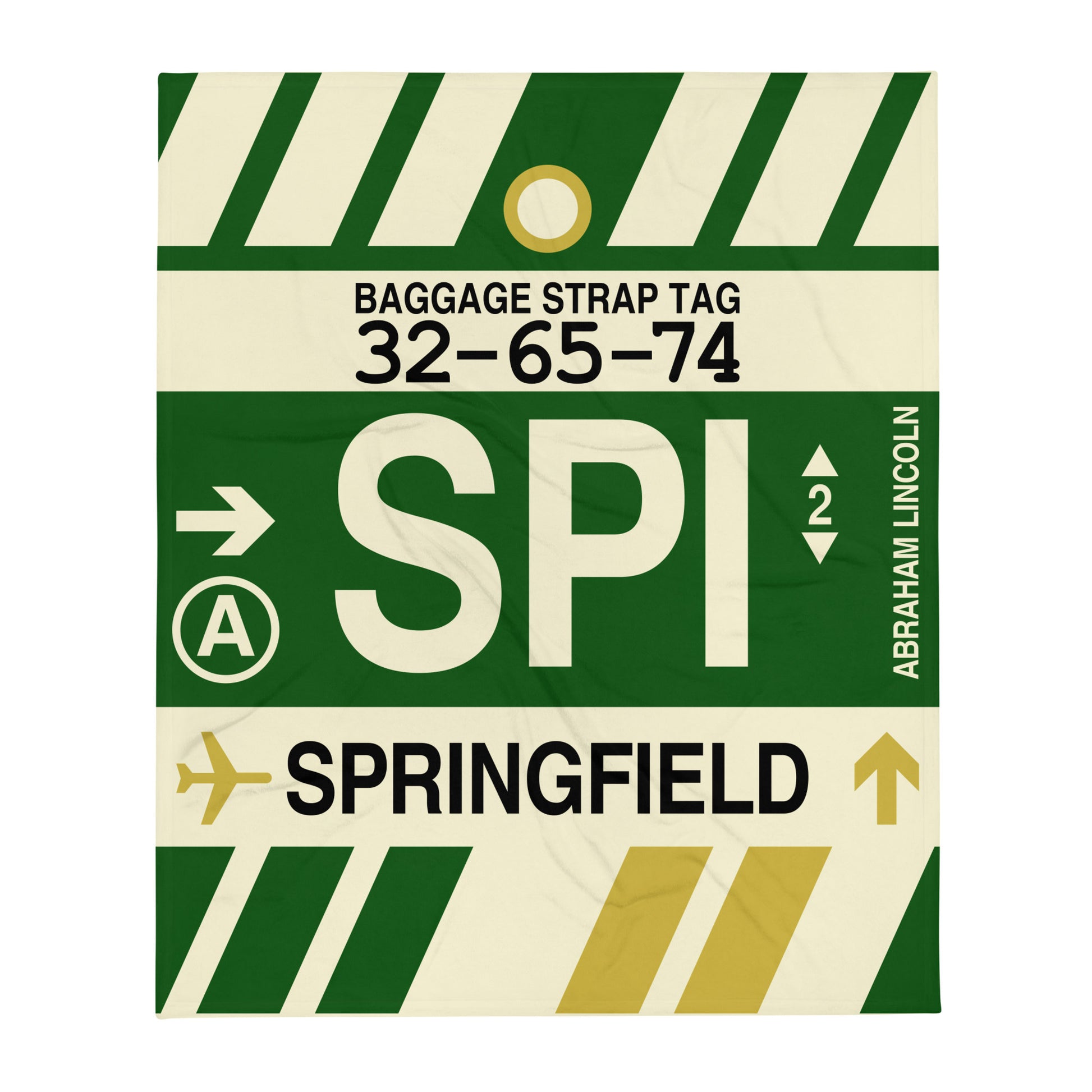Travel Gift Throw Blanket • SPI Springfield • YHM Designs - Image 01