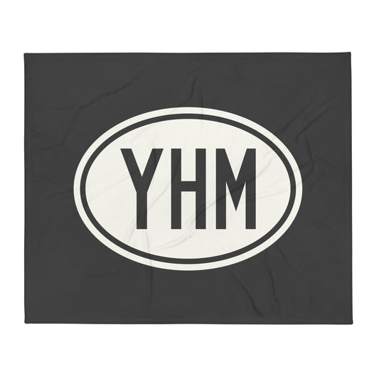 Oval Car Sticker Throw Blanket • YHM Hamilton • YHM Designs - Image 01