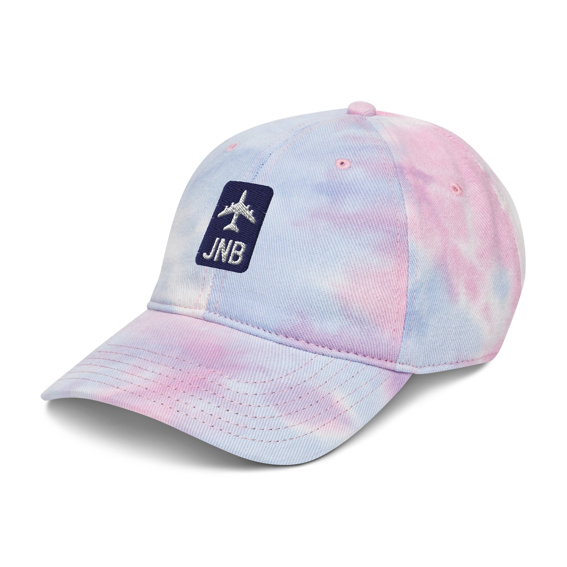 Jetliner Tie-Dye Baseball Cap • Navy/White • JNB Johannesburg • YHM Designs - Image 19
