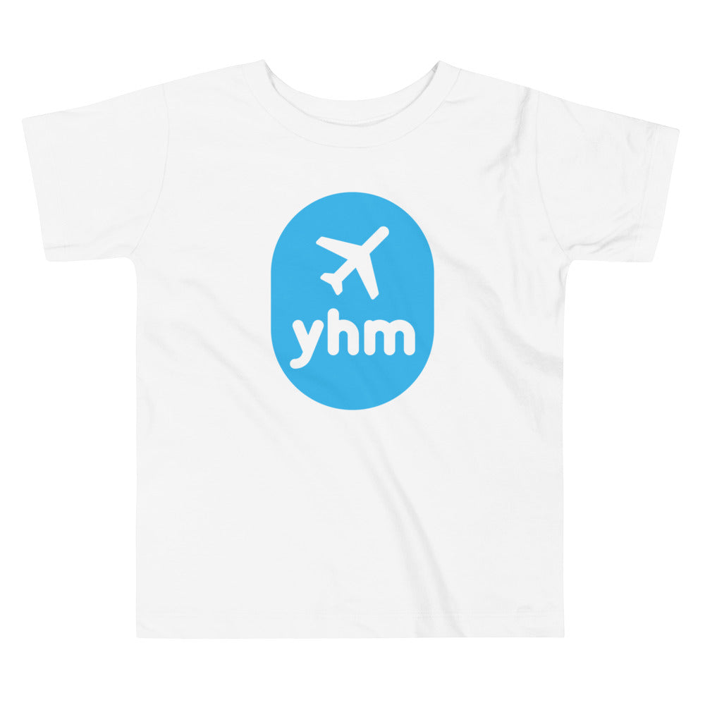 Airplane Window Toddler T-Shirt - Sky Blue • YHM Hamilton • YHM Designs - Image 05