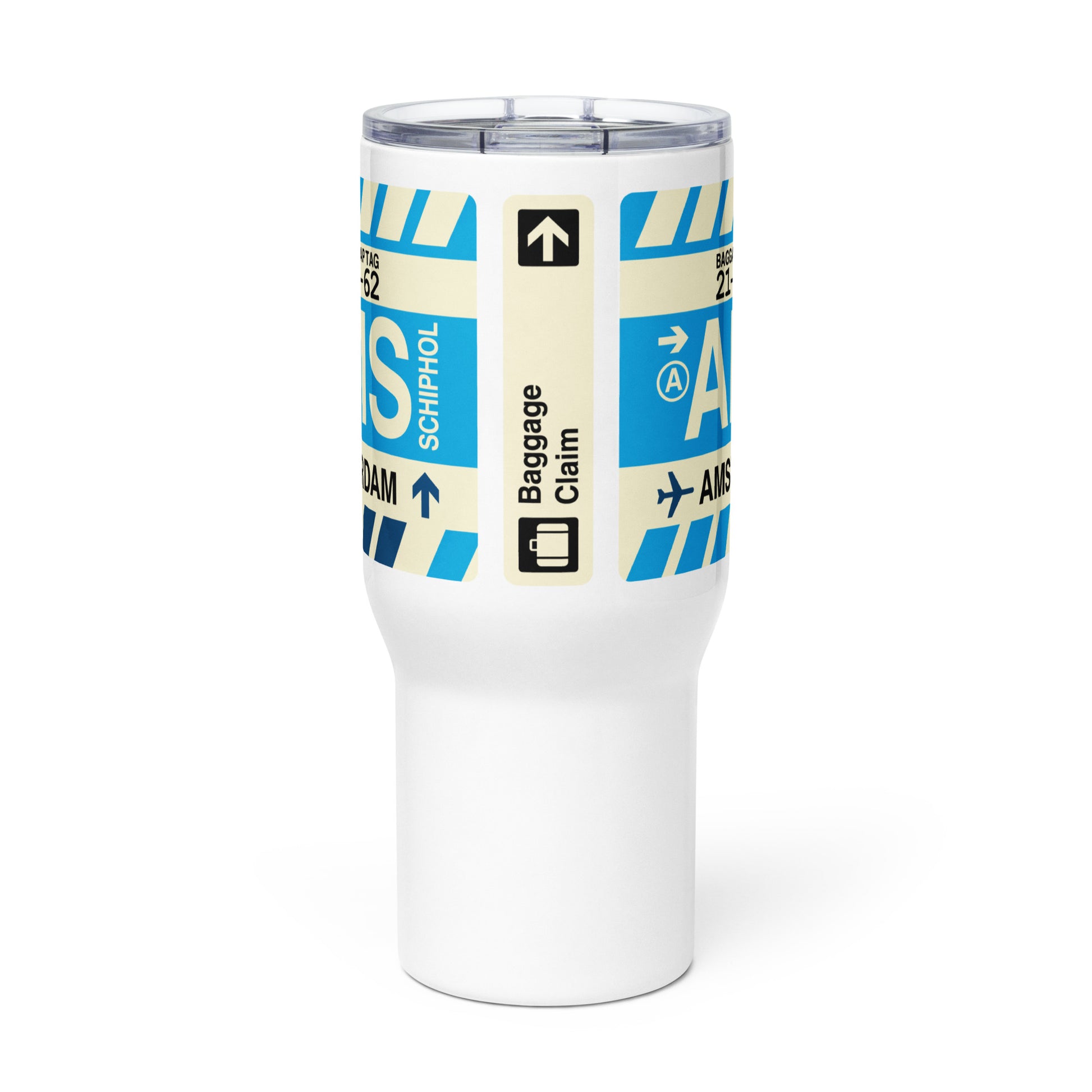 Souvenir Travel Mug • AMS Amsterdam • YHM Designs - Image 03